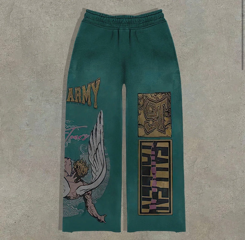 Premium Angel Vintage Baggy Pants - BrandalX